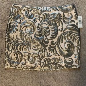 1 State Sequence mini skirt